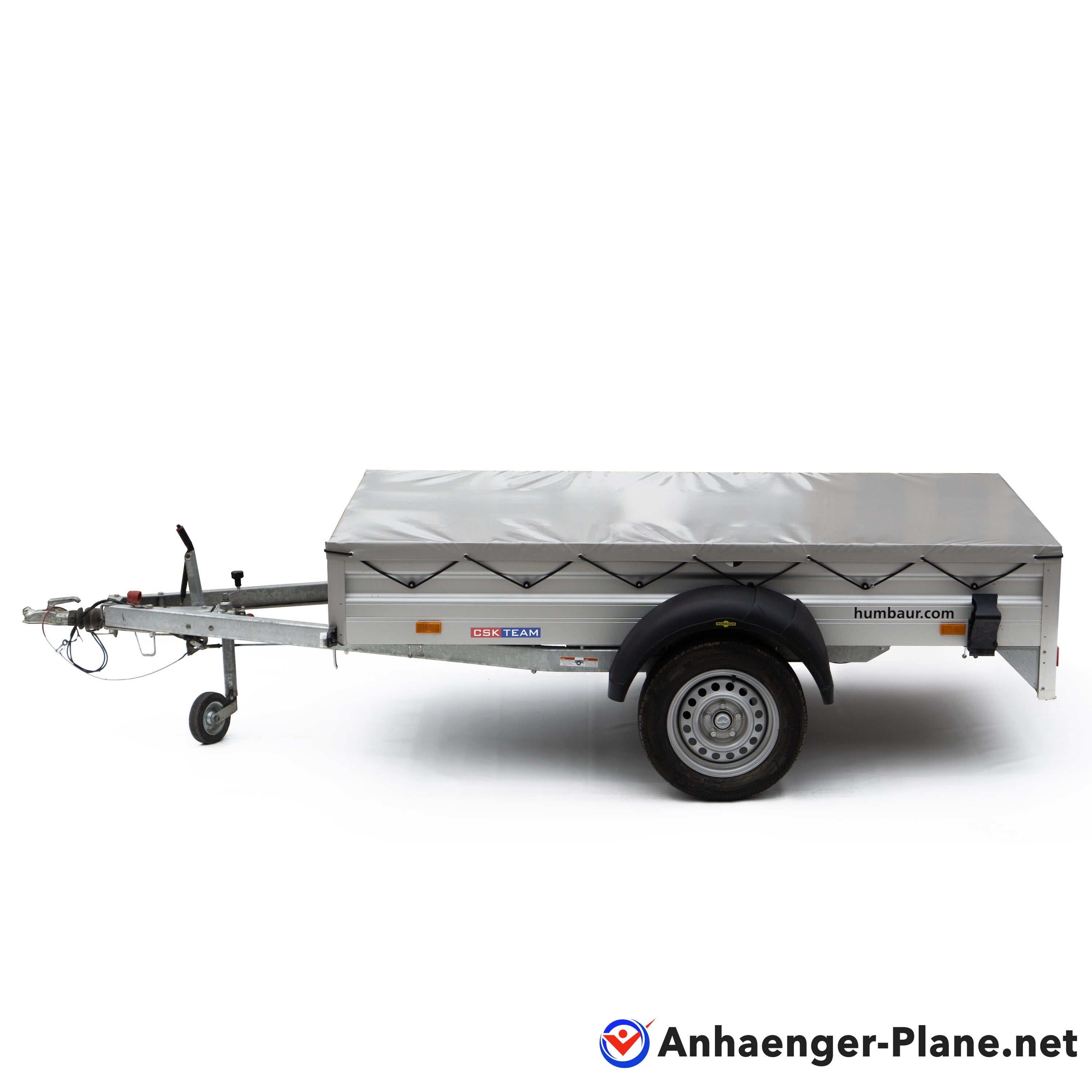 Anhängerplane Grau HUMBAUR Anhänger 